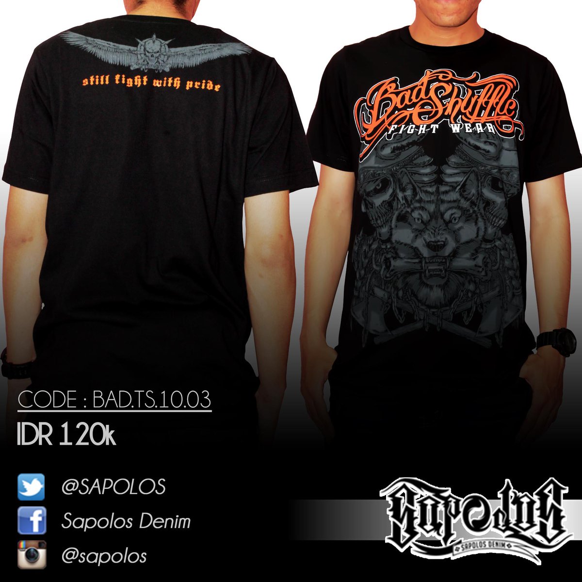 T-Shirt <a href="/badshuffle_MLG/">badshuffle clothing</a> // Code : Bad TS1003 // Price : 120k . for order 08563531643/ BBM pin : 32F72C9D