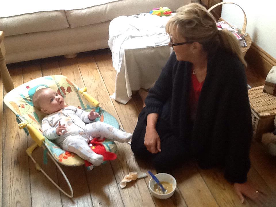 tony_gulliver's tweet photo. Got the little big man this arfo & evening, Mrs G's enjoying being Grandma. #feedhimup #happymemories @Sophgully http://t.co/nh0W8dYdAj