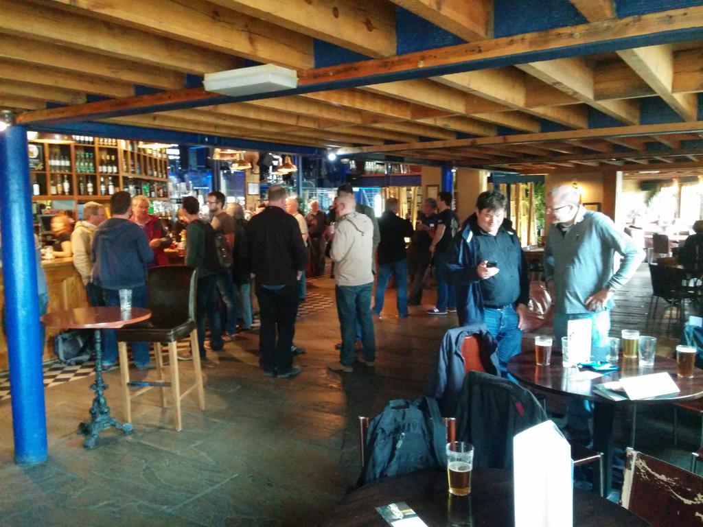 MCBA_Beer's tweet photo. A big MCB thanks to @OakhamAles for a very informative tour. Now to enjoy Thai food at their brewery tap. http://t.co/3WNXOKSb9B