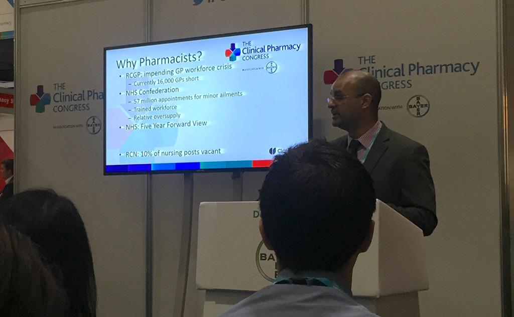 DigitalPhamcist's tweet photo. Excellent analysis of 'why pharmacists?' By @Its_Atif @HEKSSPharmacy 

#cpc15 @CPCongress http://t.co/sQQCc6P4XM