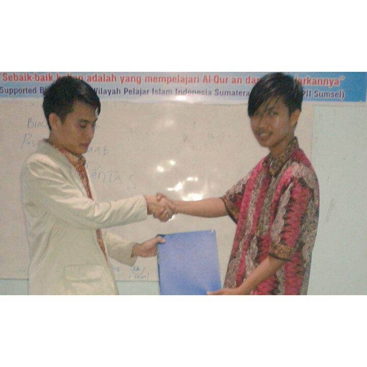 PDPIIPalembang's tweet photo. Pelantikan PD PII Palembang 2015/2016 (Serah terima Jabatan) http://t.co/6f8ptoaRI8