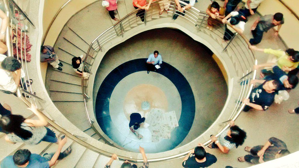 faridjalal's tweet photo. What an #oweek that was! #transformation on at #ISB :D @LifeAtISB here's to the next 50 weeks Class of 2016! http://t.co/U9Bog744mL