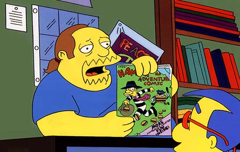   HAPPY BIRTHDAY Comic Book Guy Hank Azaria 