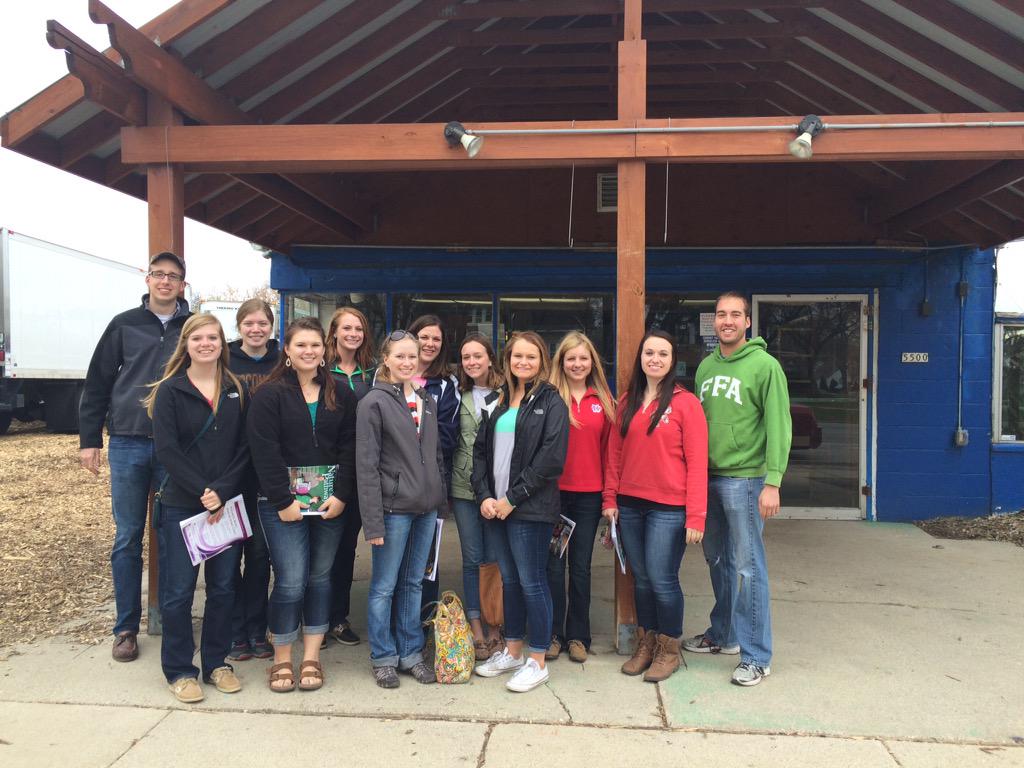 TaylorHolterman's tweet photo. Study tour with Collegiate Farm Bureau to @GrowingPower, @Clock_Shadow and @culvers! Love these CFB members. http://t.co/LV0Ki0iwNF