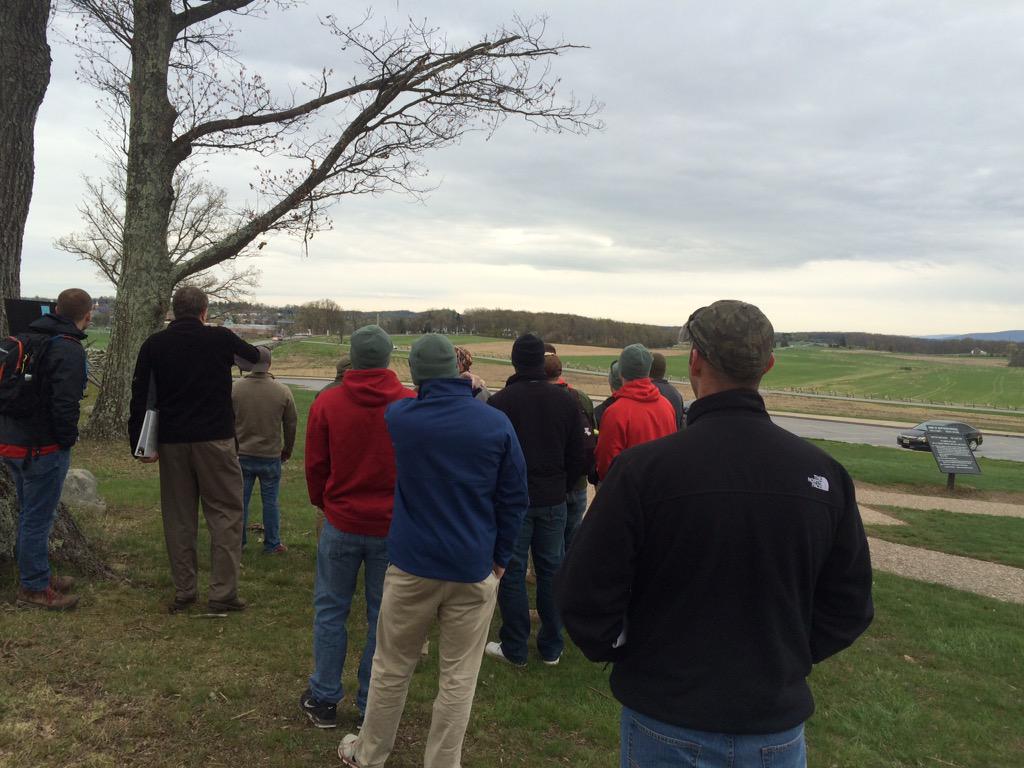 LHUROTC's tweet photo. Oak ridge terrain orientation @LockHavenUniv @mansfieldU #ArmyROTC staff ride http://t.co/mEYEicgmUT