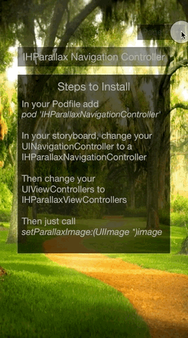 ios8io's tweet image. IdleHandsApps/IHParallaxNavigationController ift.tt/1Oor3kj #ios8