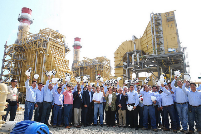 Perú: Inauguración de la Central Termoeléctrica de Fénix Power 570MW bit.ly/1PA01U0 El presidente del Perú i…