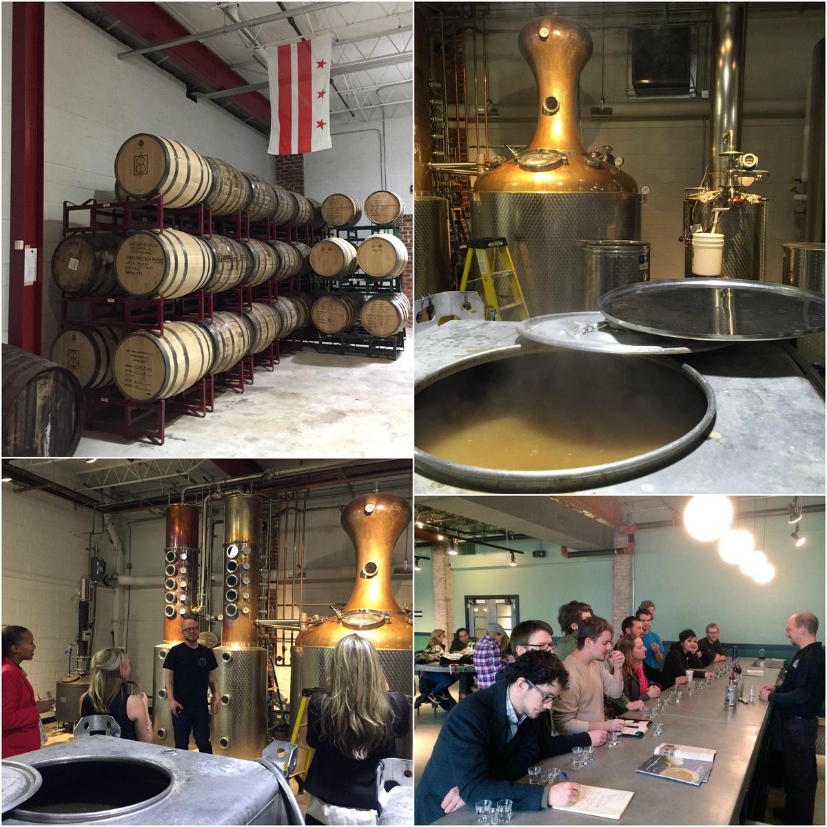 #SaturdayFunday tip: try local spirits! #DC's @OneEightD offers Tours &amp; Tastings every Saturday 1-4pm. #LoewsMadison