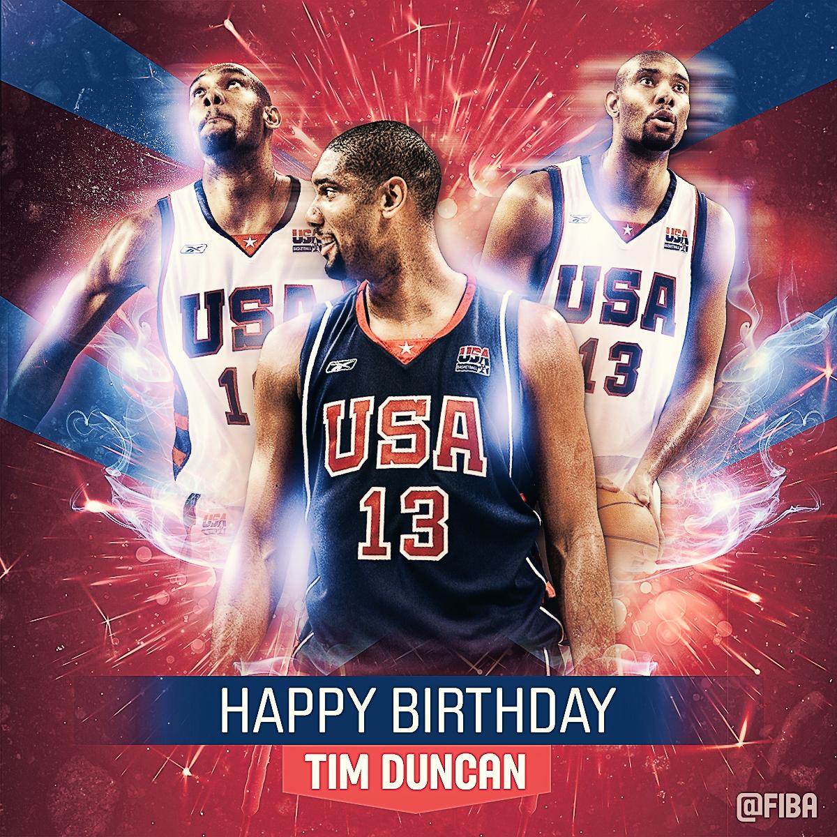 Happy Birthday Tim Duncan! 