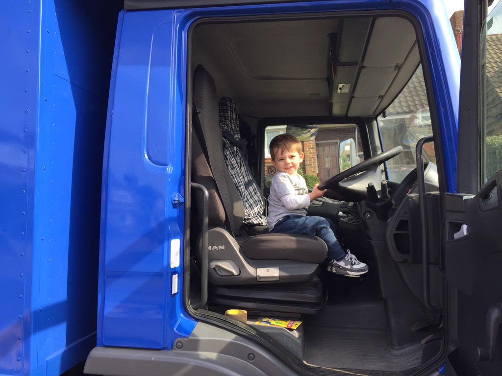 <a href="/CoppardsRemoval/">Coppards Removals</a> Thanks for making Ethan's day! Top work by the boys, getting us in our new pad! 👍