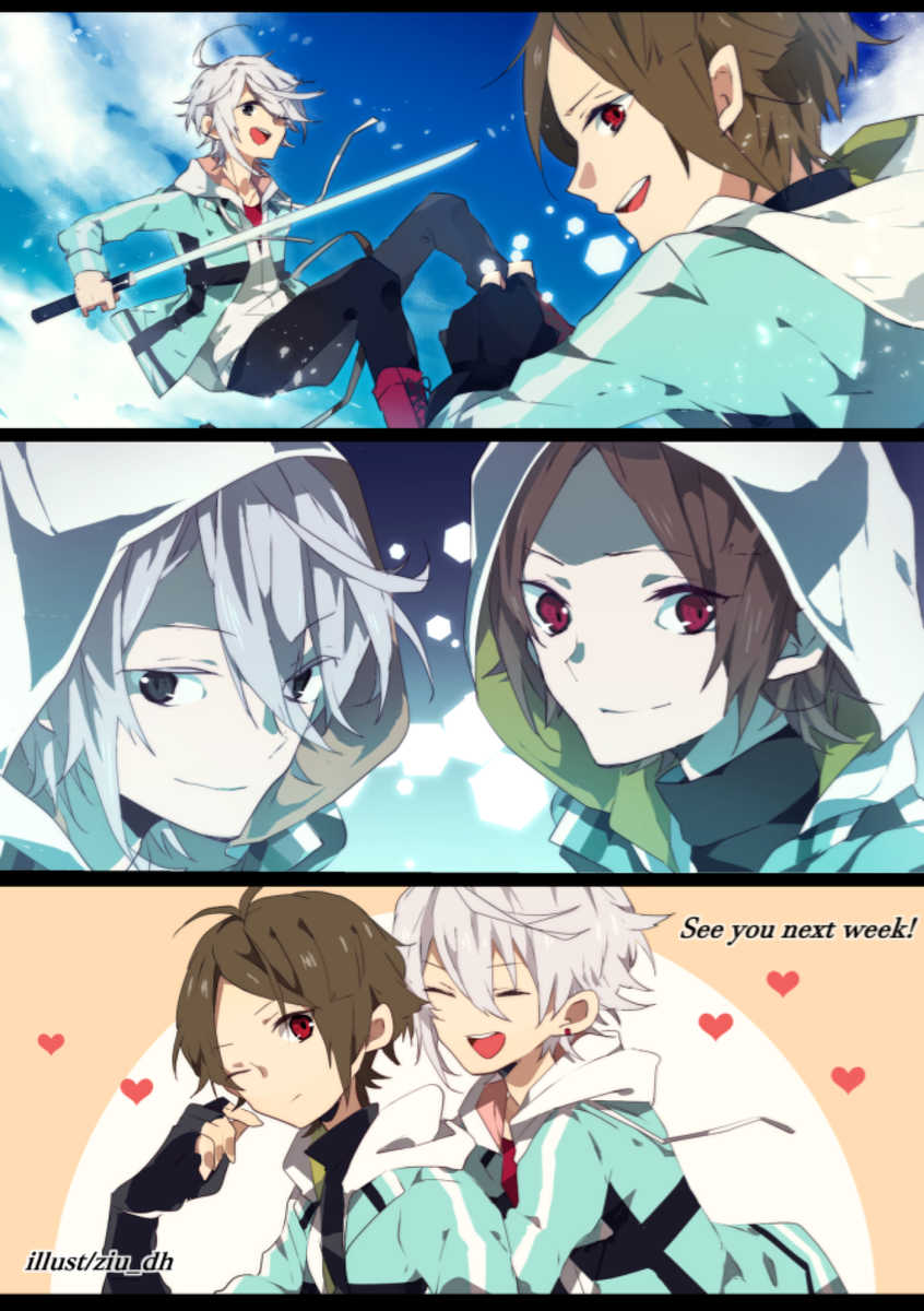 うちの天親としゃろ【@syaro0418 】の黒狐君で黒狐隊!!アニメ塗りもどきして遊んでただけです!!! 