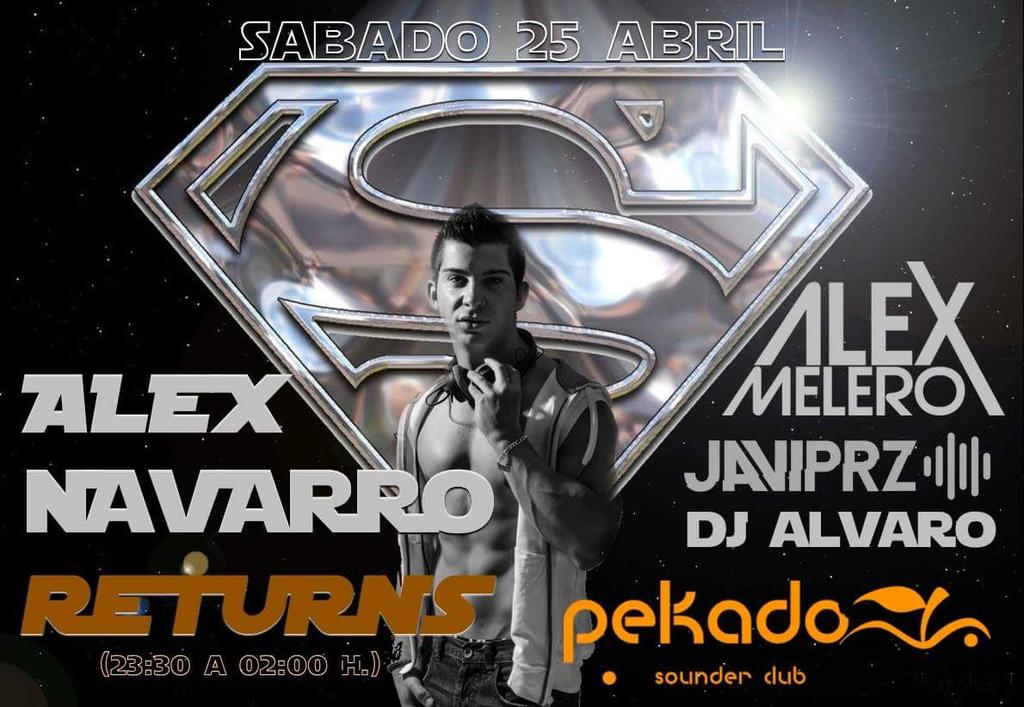 _JavierPrZ_DJ's tweet photo. Ya queda poco para revivir las míticas noches de Alex Navarro en @PekadoSounder #SeLia! @DjAlexMelero @Alvaritto97_ http://t.co/hLFeduGkh9