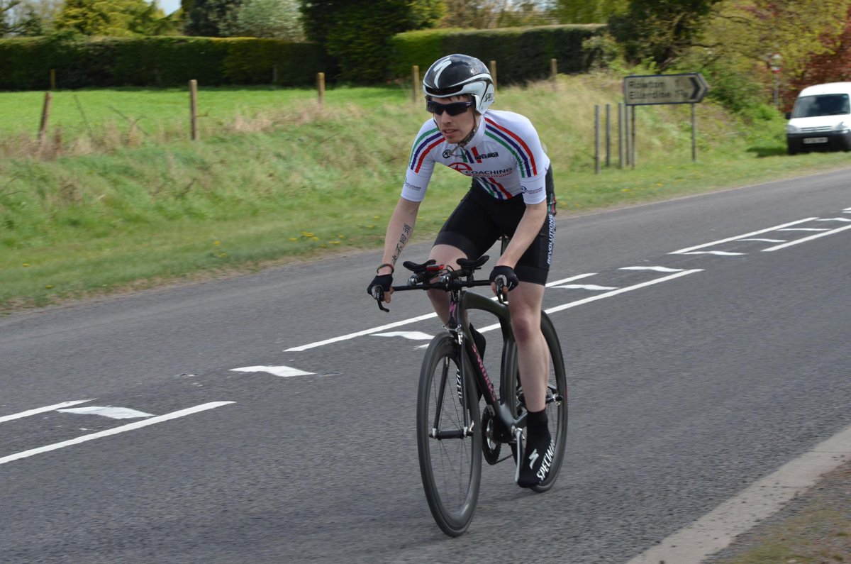 shropshirecca's tweet photo. A good ride by Ian Harcourt @Revolutionracer ending the day on 24:13. Some very fast times today despite the wind. http://t.co/ZaqsynmmS5