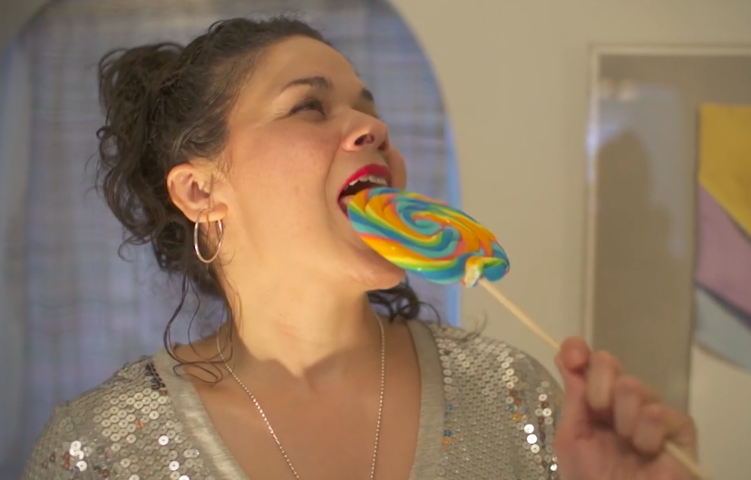 SentByHand's tweet photo. Who doesn't love a fabulous godmother with a lollipop? #disabilityfilmchallenge #thepowertodomore http://t.co/Ny5yBYgbvn