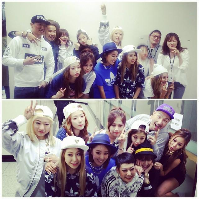 rapstarsnaps's tweet photo. [PHOTO] jollyvsup: ✌️😍👍 고생 많으셨습니다! 고맙습니다. 사랑합니다! #UNPRETTYRAPSTAR #언프리티랩스타 #콘서트 #DJDAQ #제이… http://t.co/yYBfEMzMXB http://t.co/ueL5wCod0z