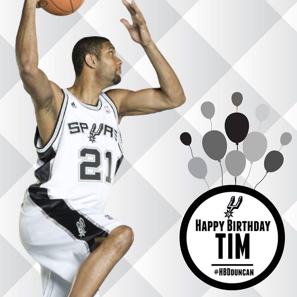 Happy Birthday Tim Duncan!     