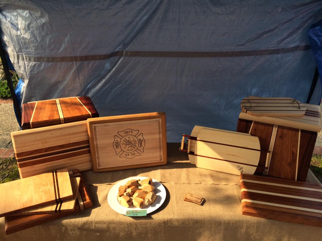 Hey #Slidell, we're here at the #streetfair today &amp; tomorrow, 10-5pm. Come say hey! #skate #sup #wood #furniture
