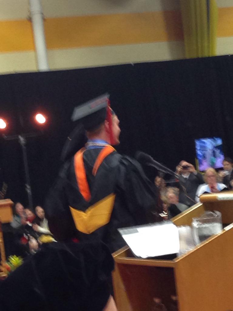 Beatty Award! Matthew Joyal! #redtassel #graduWIT2015