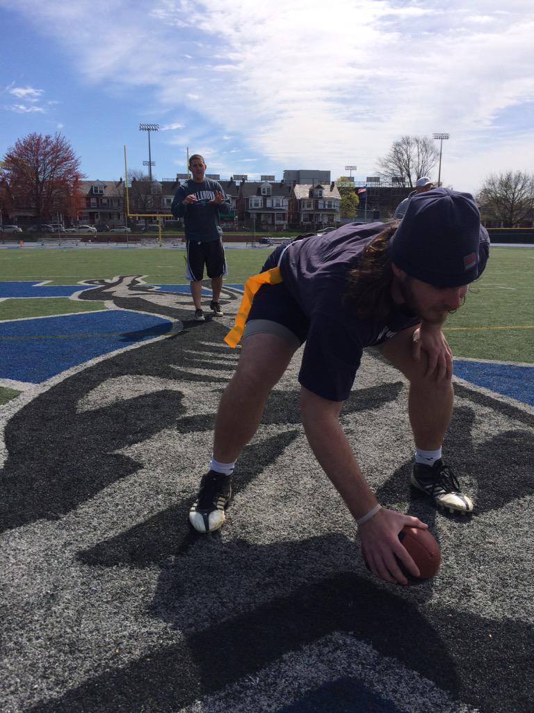 MoravianFB's tweet photo. First annual MoCo Alumni flag football game...the competitive juices are flowing http://t.co/JT23eBTUeC
