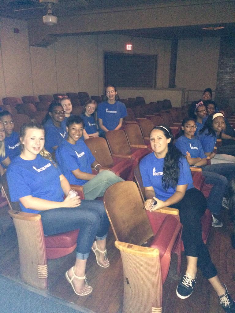 BoltonBears100's tweet photo. Our current students are here to help. http://t.co/zhrhYF5vjj