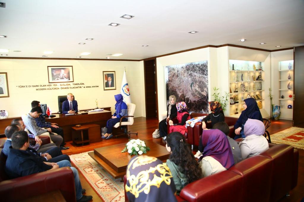 Türgev Şule Yüksel yurdunda kalan kardeşlerimize ve Tugva İl Temsilciliğine nazik ziyaretleri için teşekkür ediyorum.