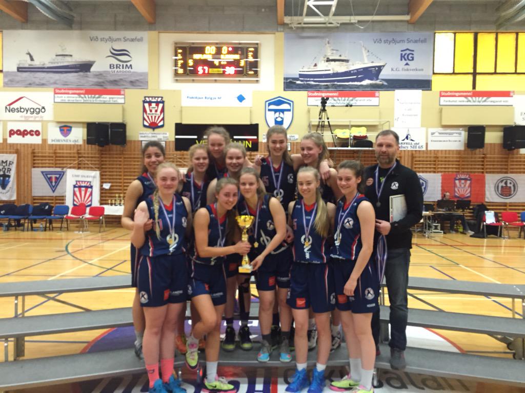 Keflavík er Íslandsmeistari í 10. fl. kvenna 2015. Til hamingju stelpur!
#korfubolti