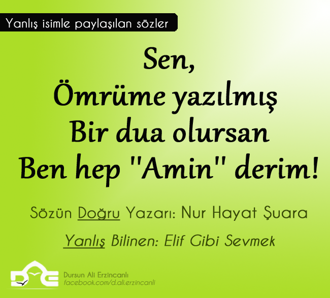 NurHayatSuaraa's tweet photo. Sen 
Ömrüme yazılmış bir dua olursan..
Ben hep '' Amin '' derim !..
Yazar | Nur Hayat Şuara http://t.co/hdhETDIUm4
