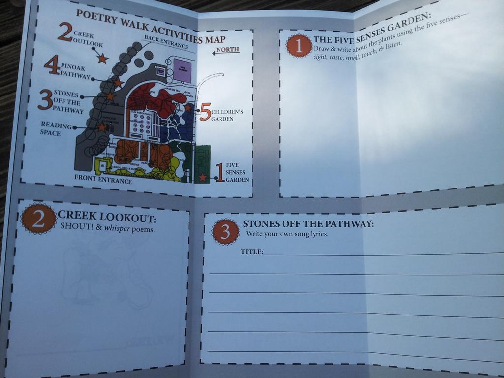 OSUWC's tweet photo. Follow the #PoetryWalk trail and discover your inner poet! #writing http://t.co/YVUgb05hXA