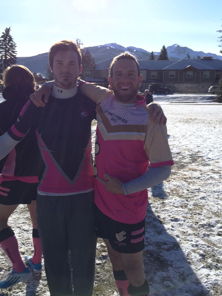 StinkyPinkysRFC's tweet photo. When the stink meets the pink. #kiwisbigadventure http://t.co/5swVgkPPQz