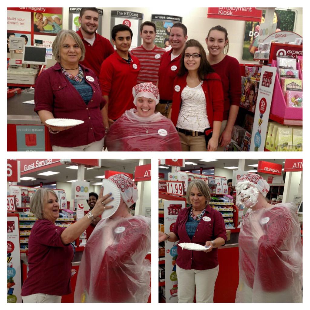 Lindy_4's tweet photo. Reaching RC goals equals pie to the face. #whateverittakes #bigteamplayer #G191fearless @Adam_Reiter @MissaCharissa http://t.co/EL0xsRyaYT