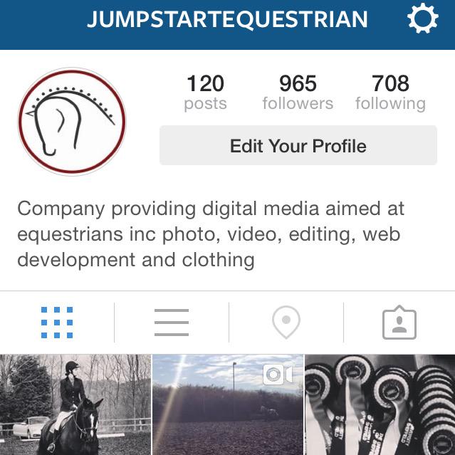 JumpstartEq's tweet photo. We're not far off 1000 followers on Instagram! #equestrian #insta http://t.co/vkKeRncISL