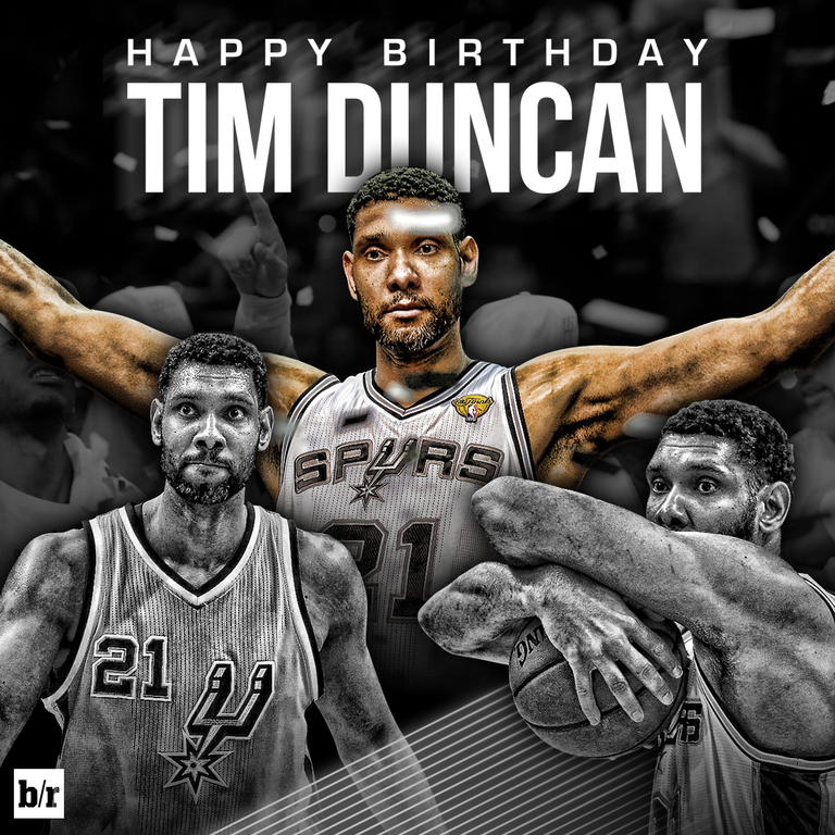 Happy 39th birthday to Tim Duncan! 