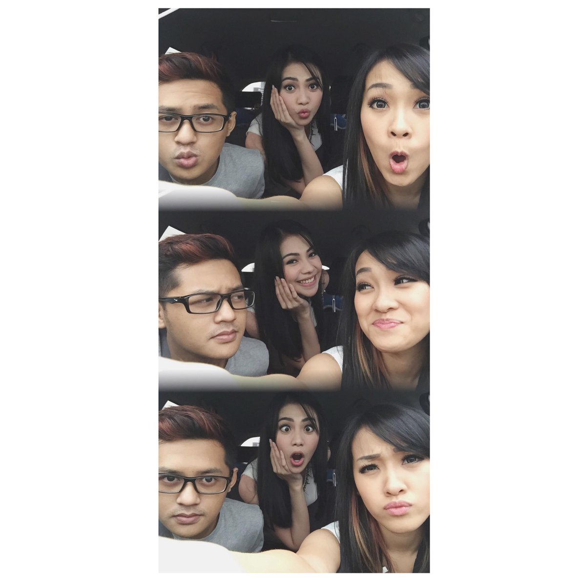 FellyYoung21's tweet image. Maacih sayang hari ini nemenin aku @mariokacang❤️ tapi maaf itu kok ada yang ikutan ya di tengah 😅✌🏻️ @Kezia_ChiBi