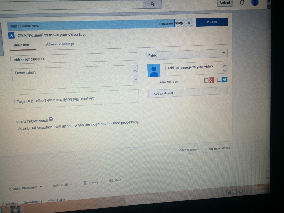 fortegasolis3's tweet photo. I am uploading my video and it is almost 9 #cee300 http://t.co/9RlctFPtxy