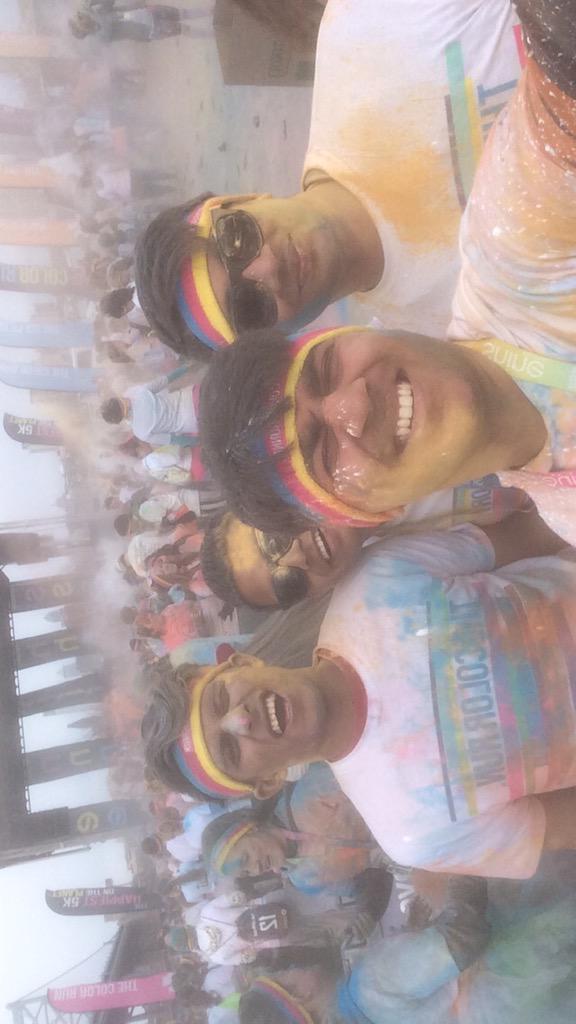 vaibhavpatel41's tweet photo. One more check on the bucket list. #ColorRunPhilly http://t.co/PnoI10XmZk