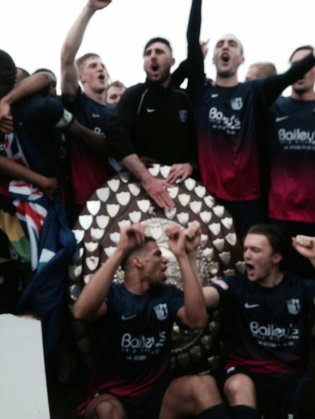 corbytownfc's tweet image. CHAMPIONS!!