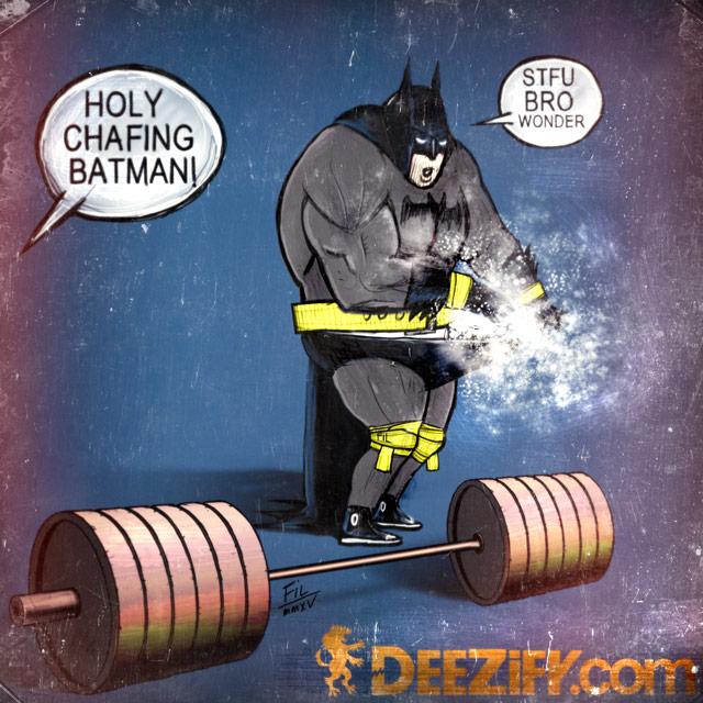 Deezifycom's tweet image. A little sketch i did in regards to getting big legs and #chafing #BigGuyProblems