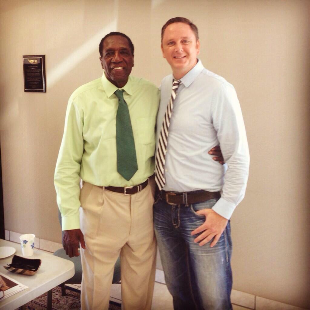 Happy bday & much  for a basketball legend, amazing father & great encourager, Meadowlark Lemon. \"No paper tigers.\" 