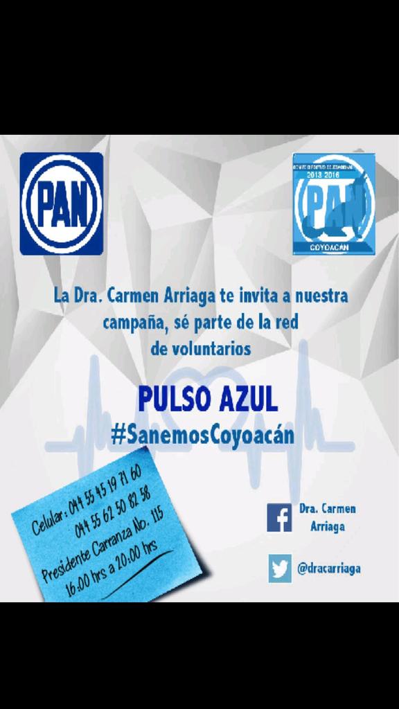dracarriaga's tweet photo. Diego es uno de los chicos de nuestra red de voluntarios #PulsoAzul! #SanemosCoyoacán ¡#ClaroQuePodemos http://t.co/NJtBWUgzJ8
