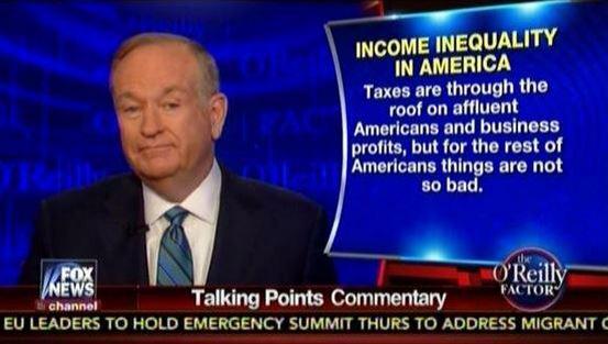 BryanDawsonUSA's tweet photo. #OReilly claims taxes on wealthy "through the roof" while rest of us just fine #FoxNewsLies Fact check http://t.co/QUpUvMfekL @taxsystem4all