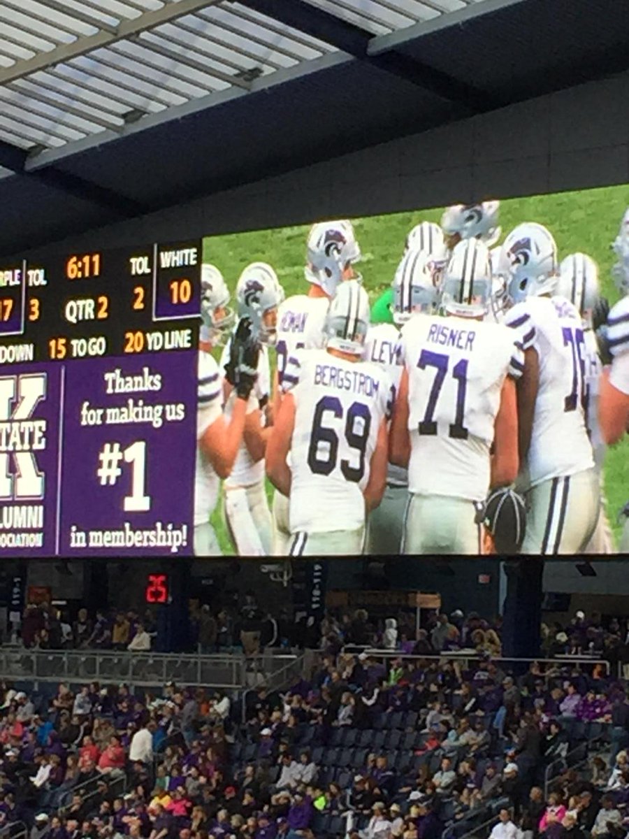 janetaspearson's tweet photo. #69 @reedberg #kstateinkc http://t.co/G3j11R26c1