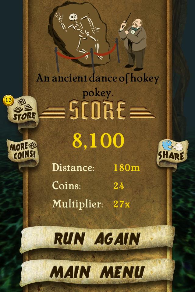 dbphilbeck's tweet photo. I got 8,100 points while escaping from demon monkeys. Beat that! http://t.co/d72aOI5eer #TempleRun http://t.co/Y8ICUgziI6