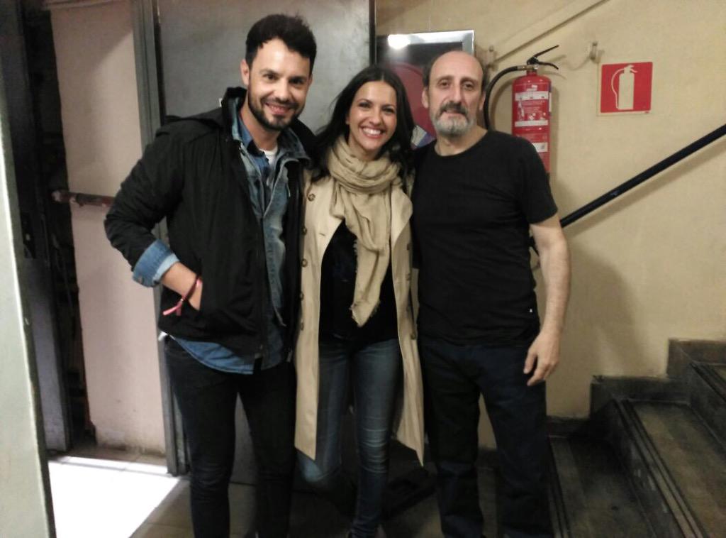 Pedazo de actores en el teatro Alcázar #silacosafunciona con <a href="/AnaRuizActriz/">Ana Ruiz Dominguez</a> y <a href="/joseluisgilsanz/">JOSE LUIS GIL SANZ</a>