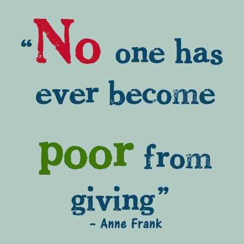 ConnectCatholic's tweet photo. "For it is in giving that we receive." -Francis of Assisi http://t.co/NXmIcXtMxy
