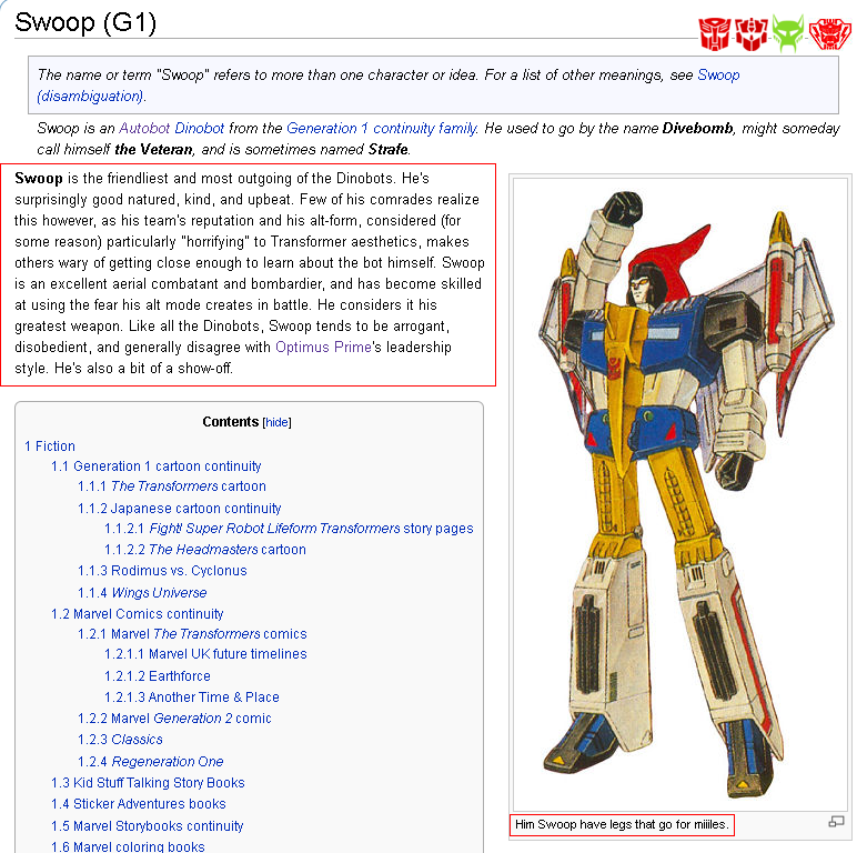 Transformers Wiki:Captions - Transformers Wiki