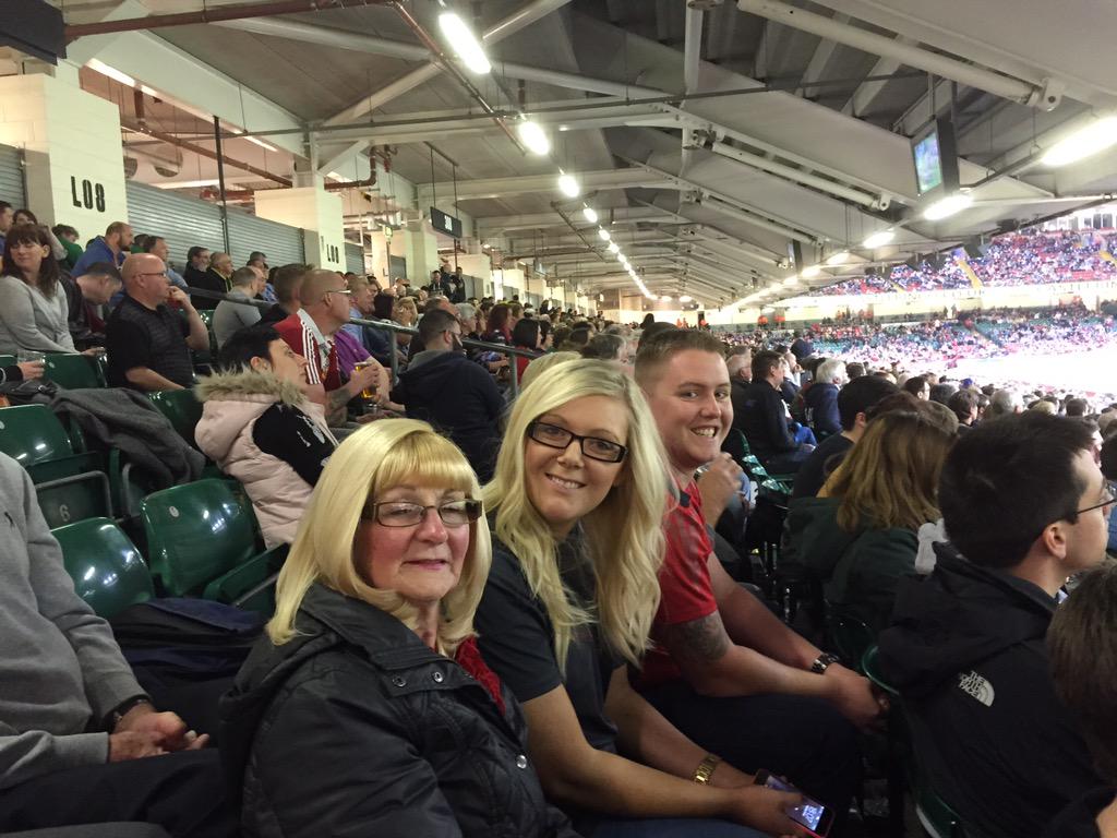 Enjoying a great day in Cardiff with the family.