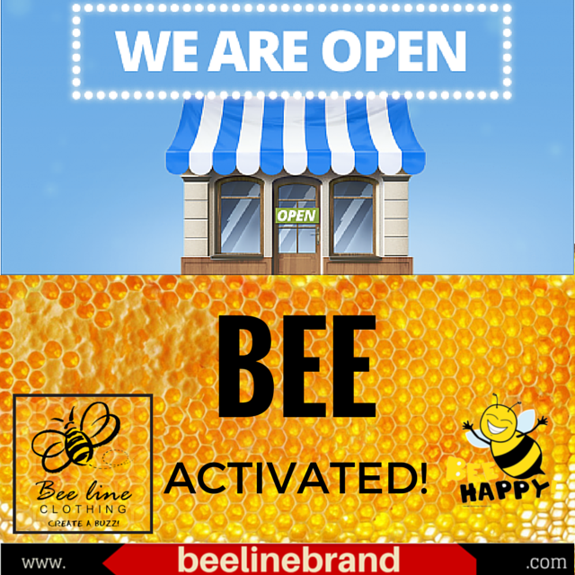 We BEE officially launched online @ beelinebrand.com #createabuzz