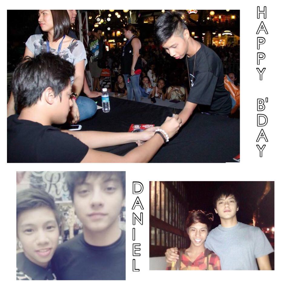 Happy Birthday Daniel Padilla.              