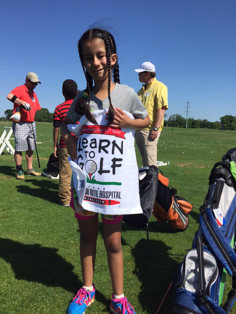 SRChildren_'s tweet image. Now it&apos;s time to head to the driving range and work on some longer shots. #learntogolf