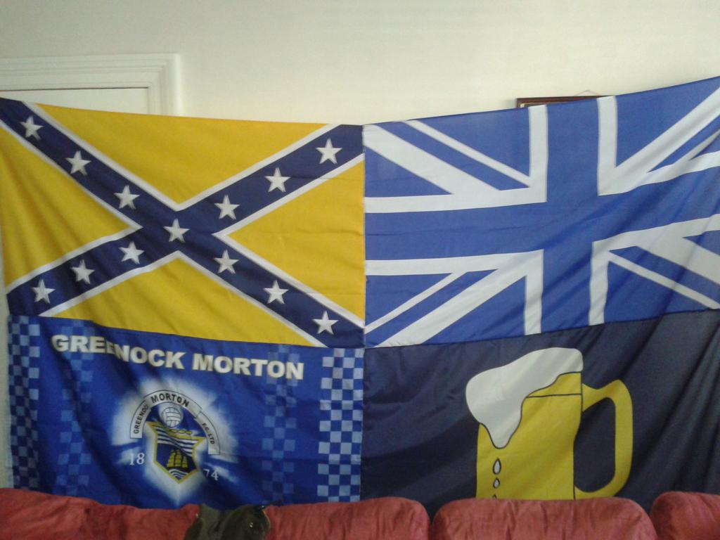 Mortons new flag looking good